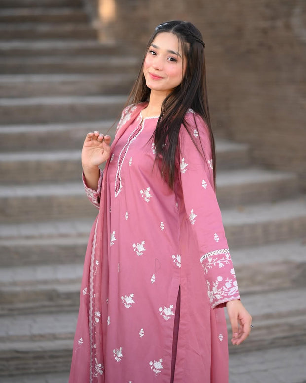 NAZNEEN EMBROIDERY 3PC