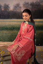JANNAT EMBROIDERY 2PC (FARSHI)